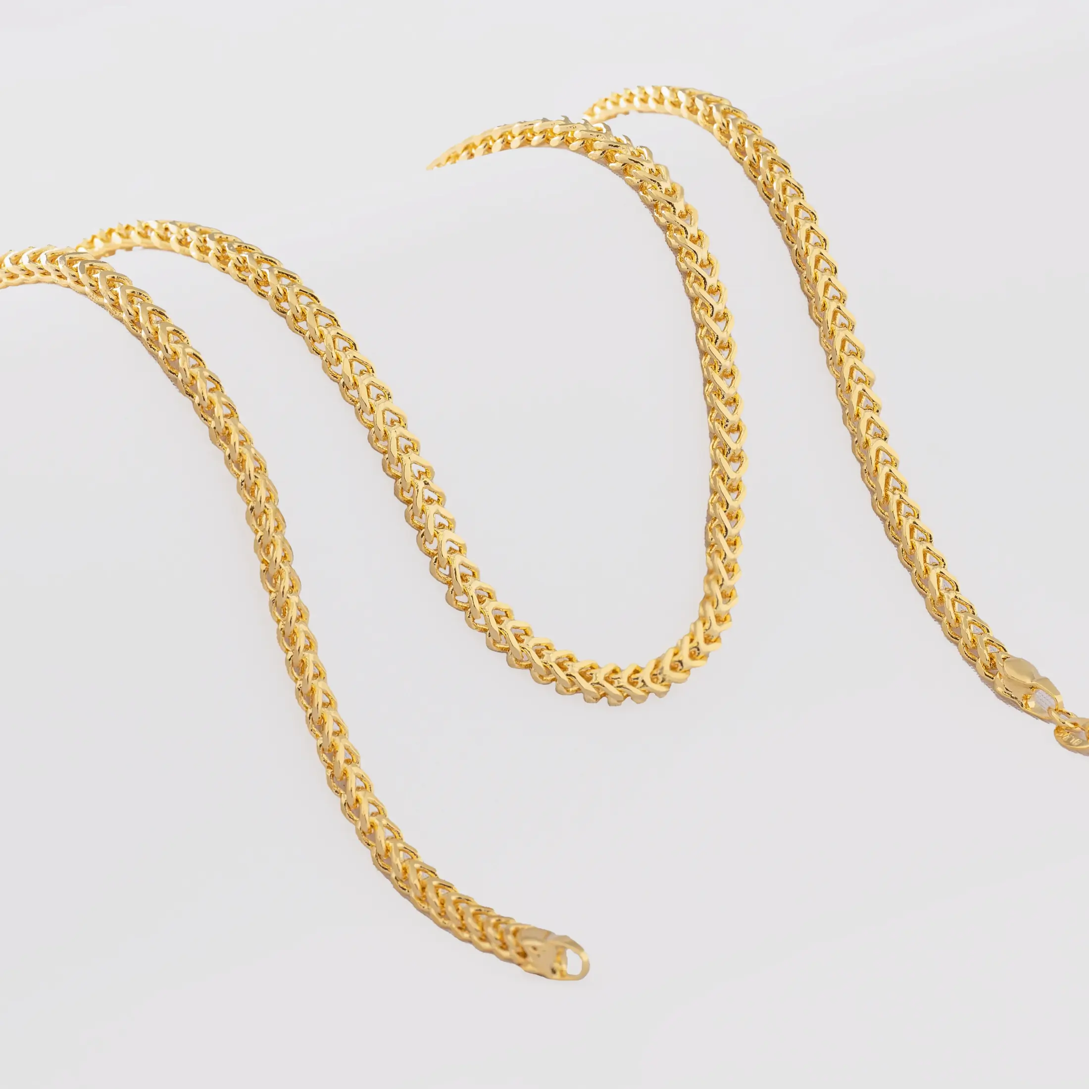 Cadena Franco 65 cm - cadena en oro laminado 18k
