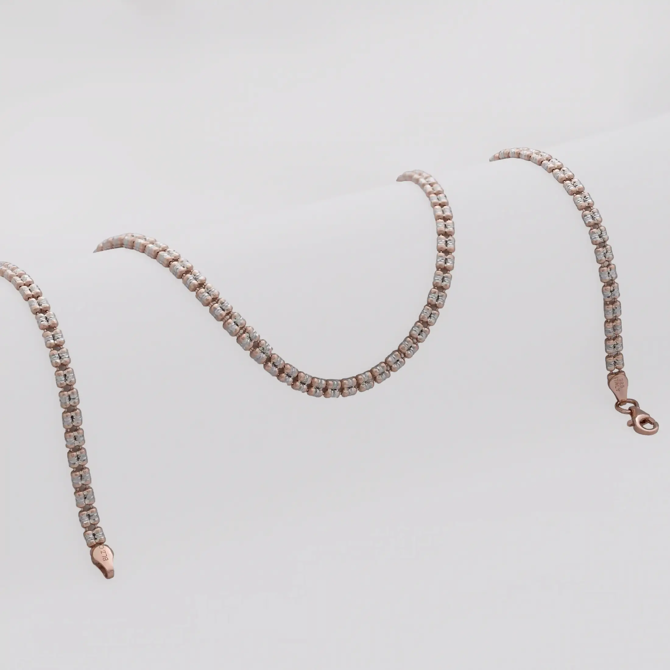 Cadena ICE 2L IT 45 cm - cadena en oro laminado 18k