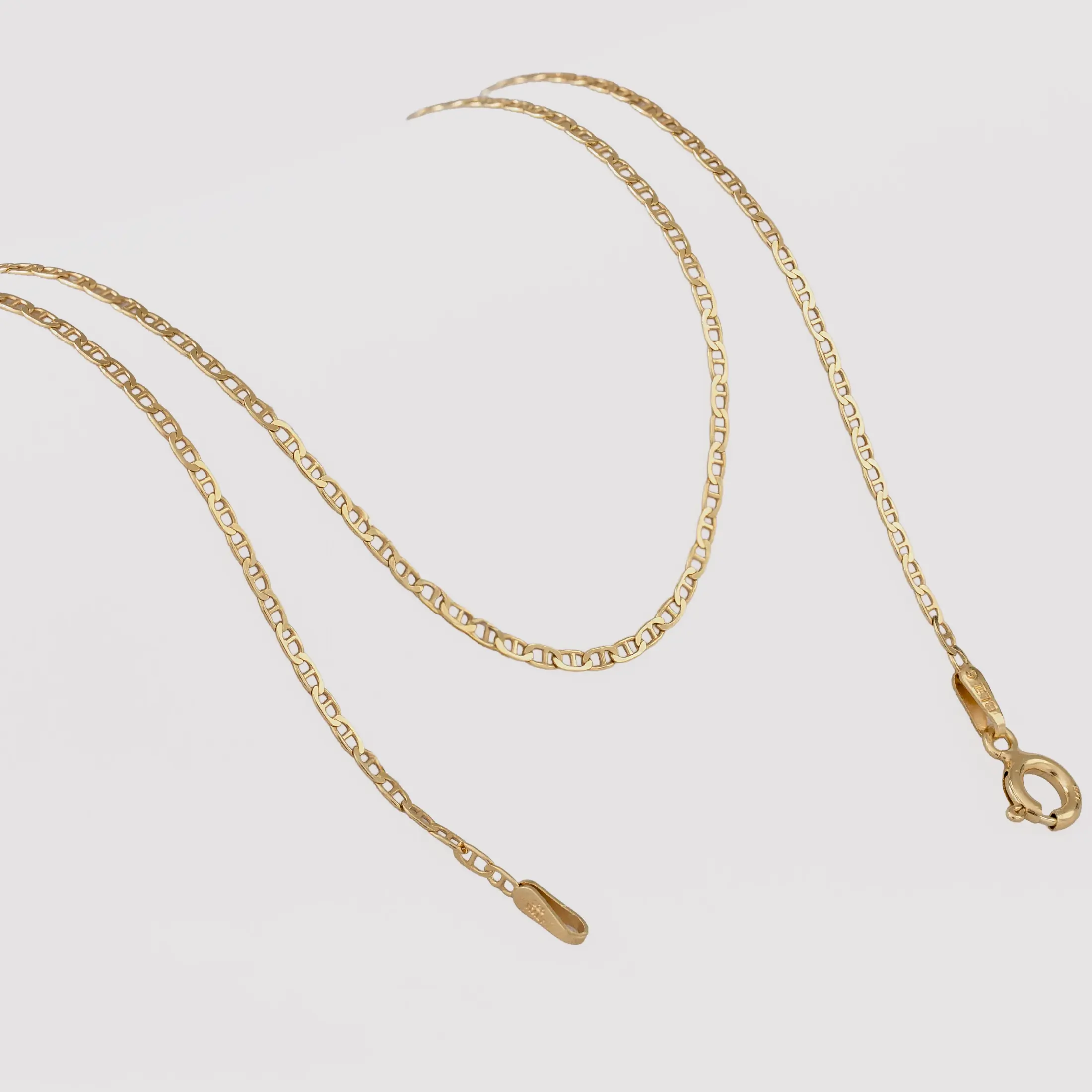Cadena Marine IT 1.5 mm 45 cm - cadena en oro laminado 18k