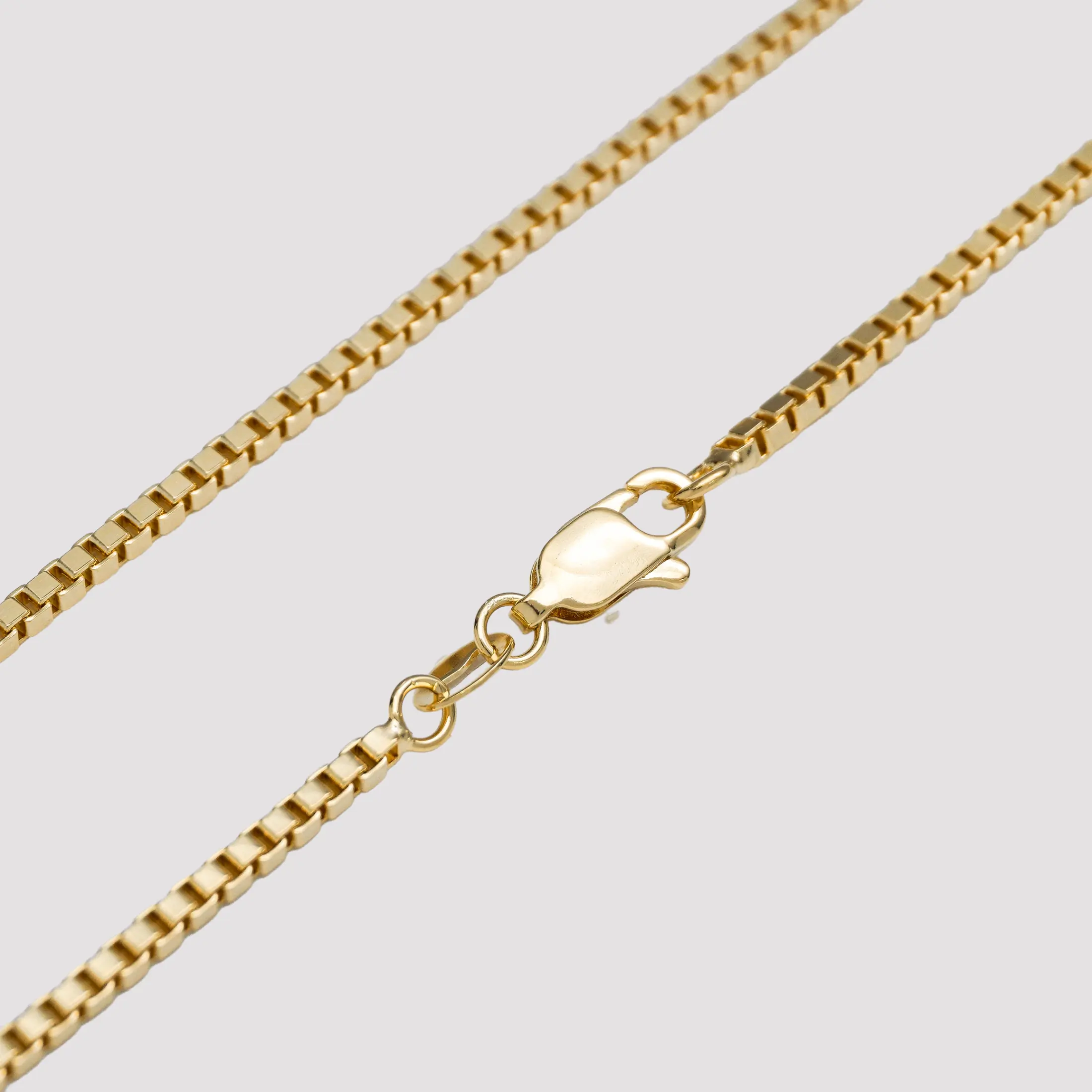 Cadena Veneciana Gruesa 65 cm - cadena en oro laminado 18k