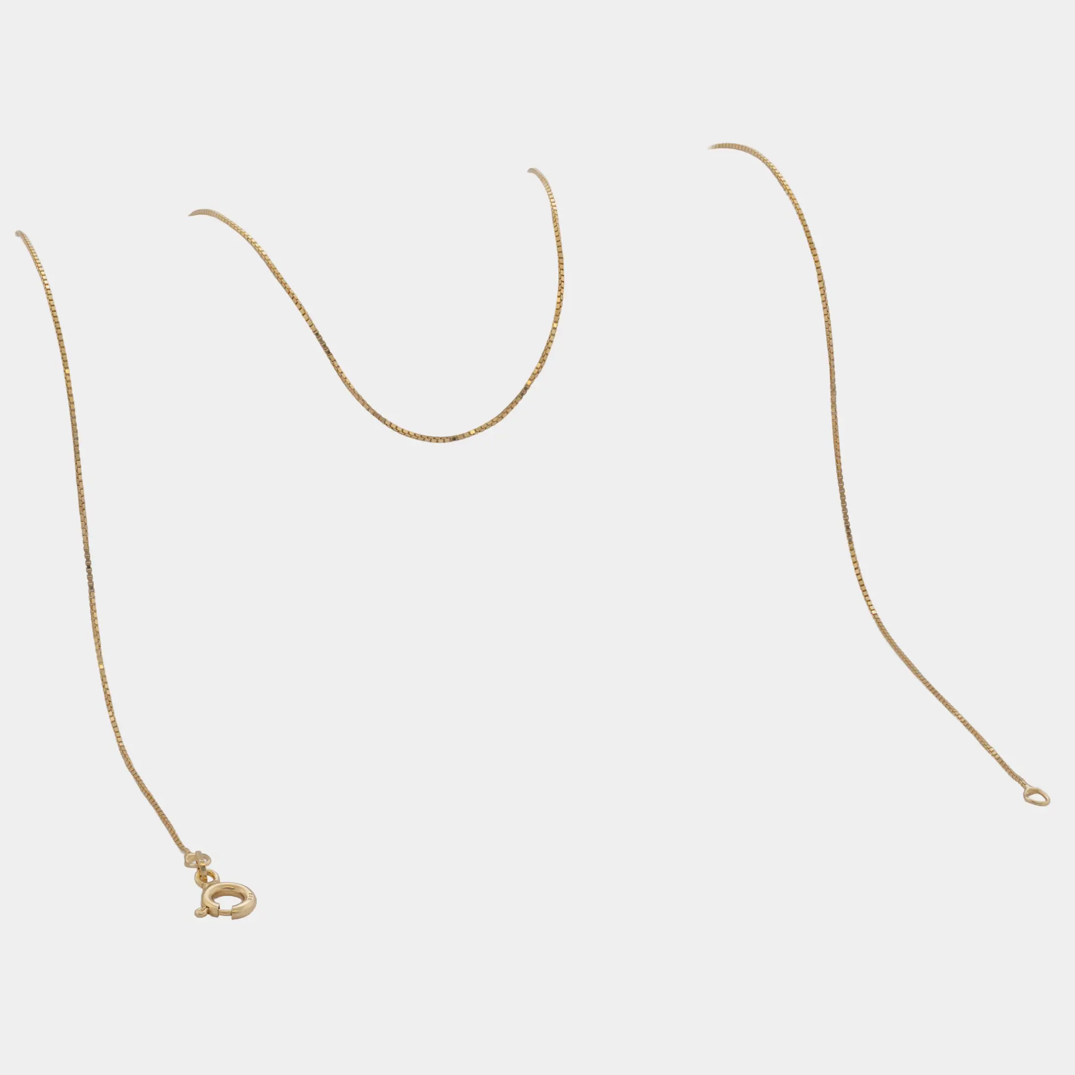 Cadena Veneciana IT 0.64 mm 45 cm - cadena en oro laminado 18k