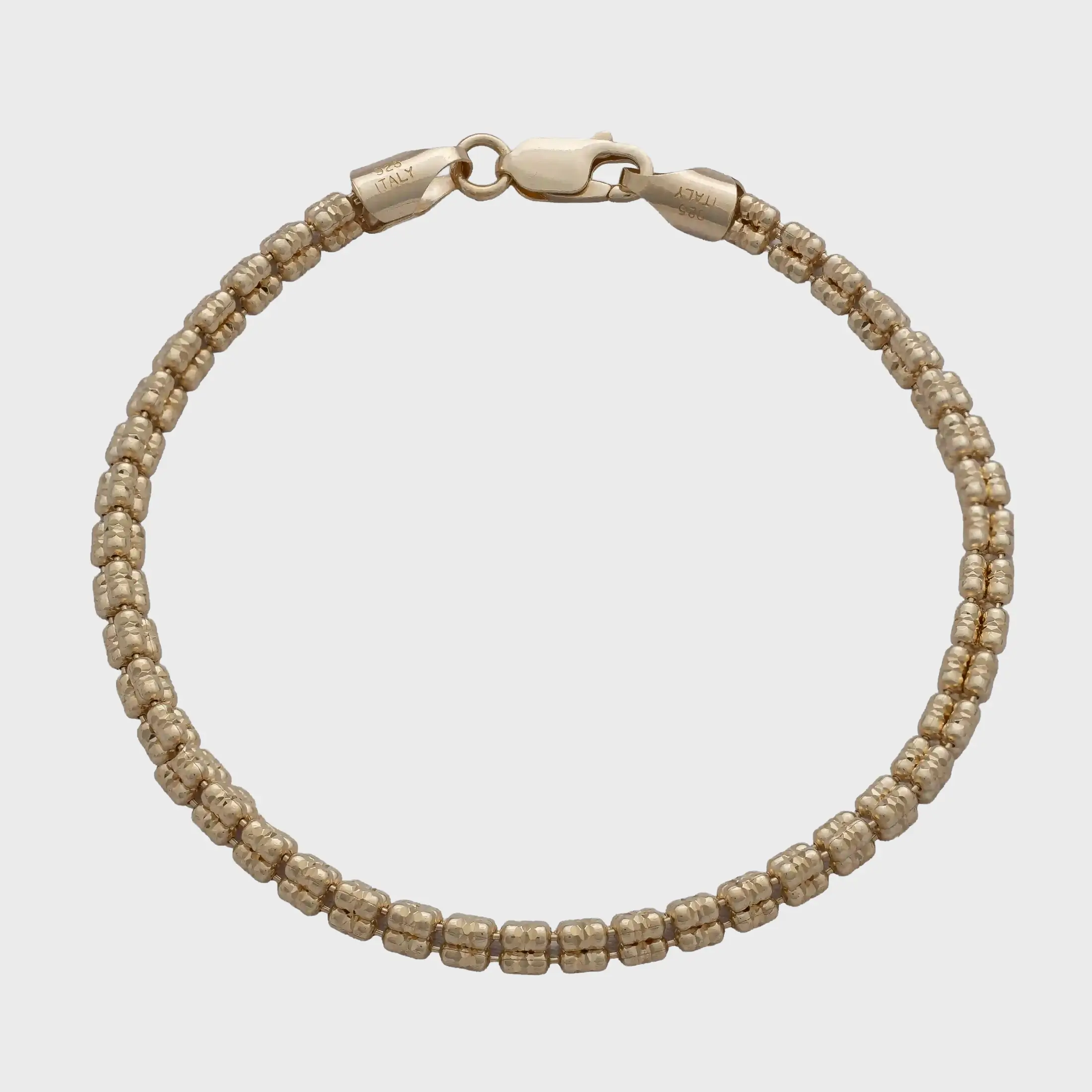 Pulsera Barril Prismc IT 16 cm - pulsera en oro laminado 18k
