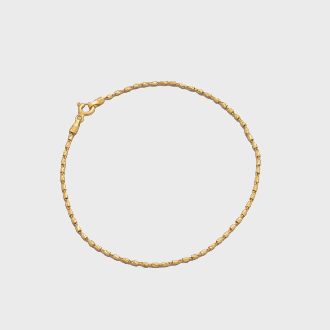 Pulsera Escalerita Con Destellos IT 1.7 mm - pulsera en oro laminado 18k