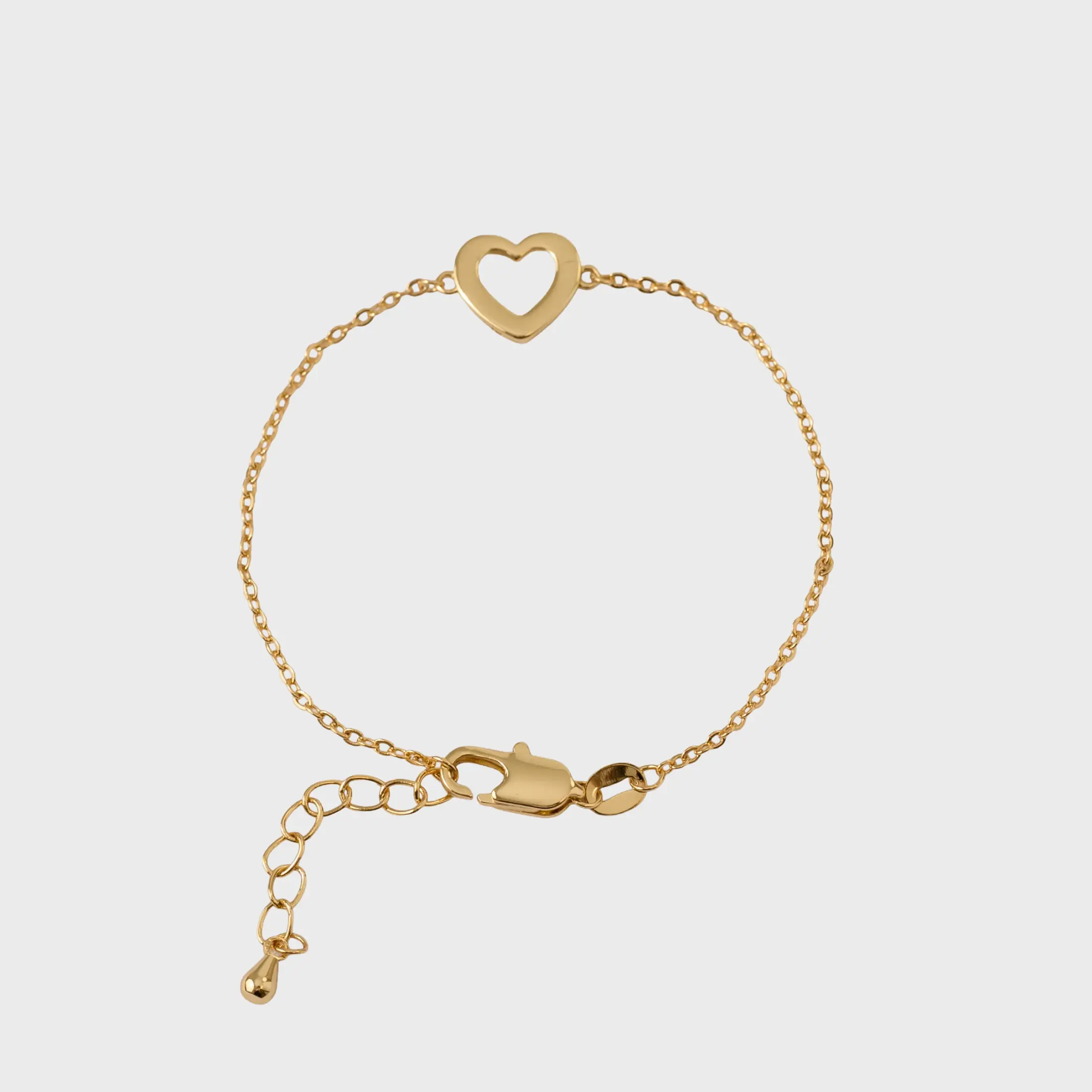 Pulsera Heart - pulsera en oro laminado 18k