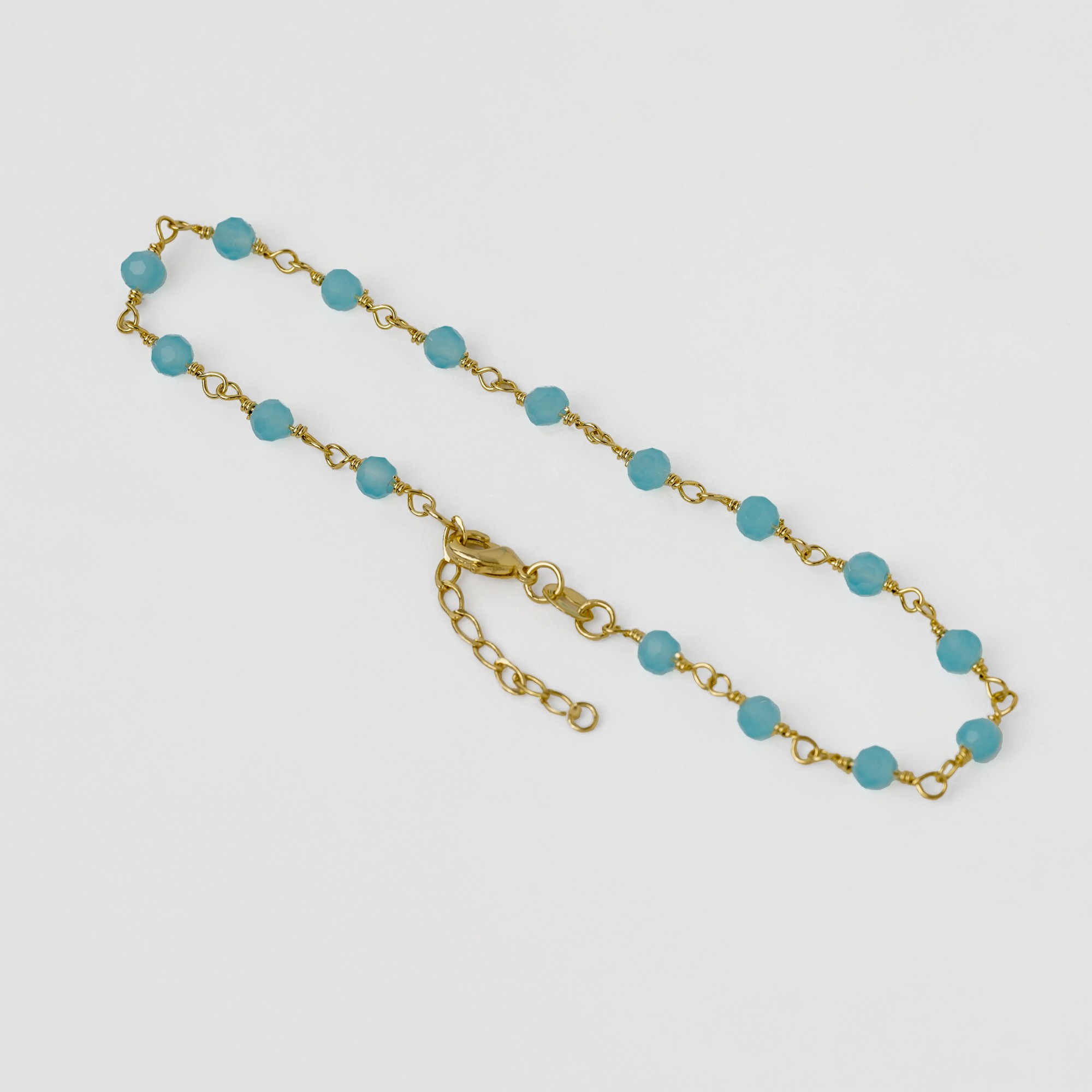 Tobillera Blue Dream - detalle cierre